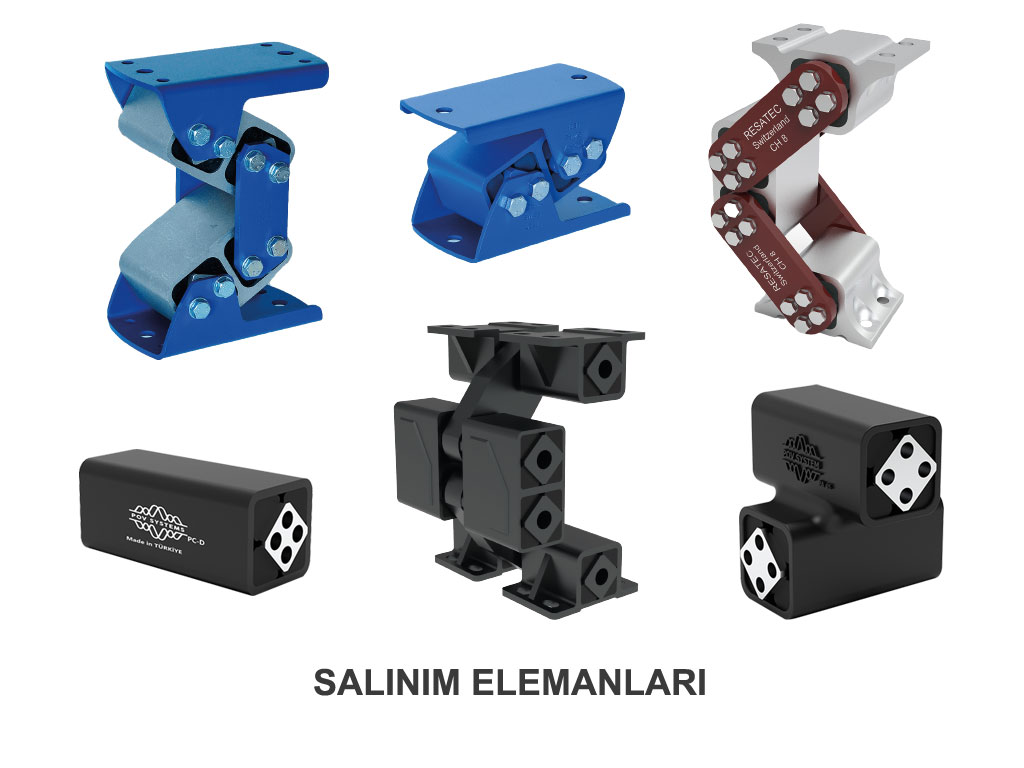 Yaşar Makina - Salınım / Süspansiyon / Sönümleme Elemanları